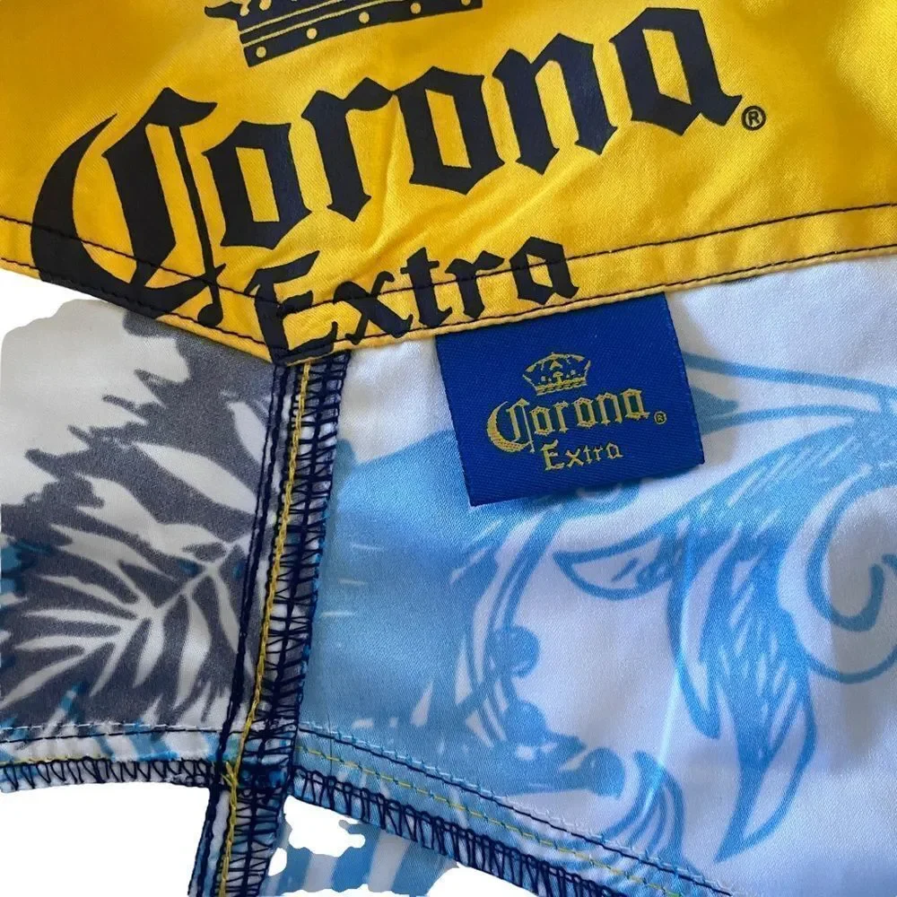Corona Extra Yellow/Blue Board Shorts Sz XL‎ (36)